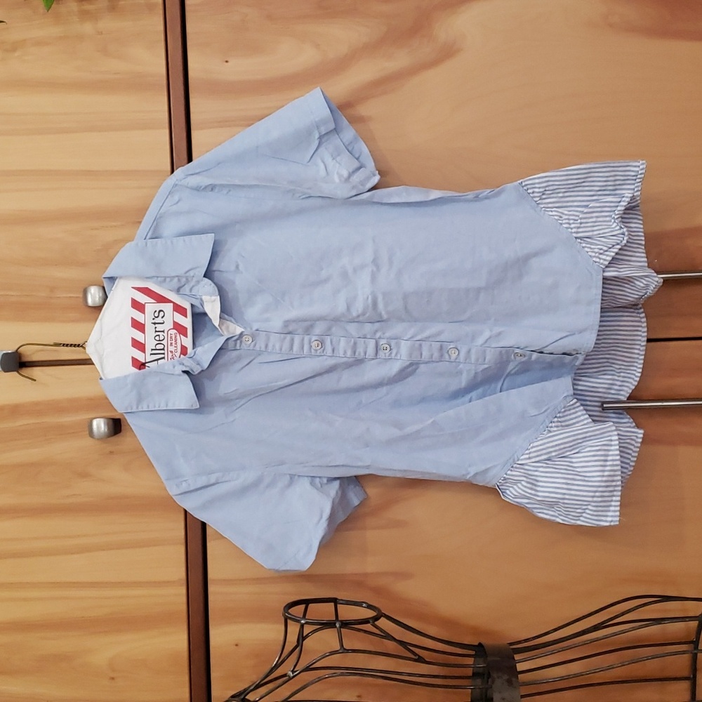 Clu Chambray High Low.